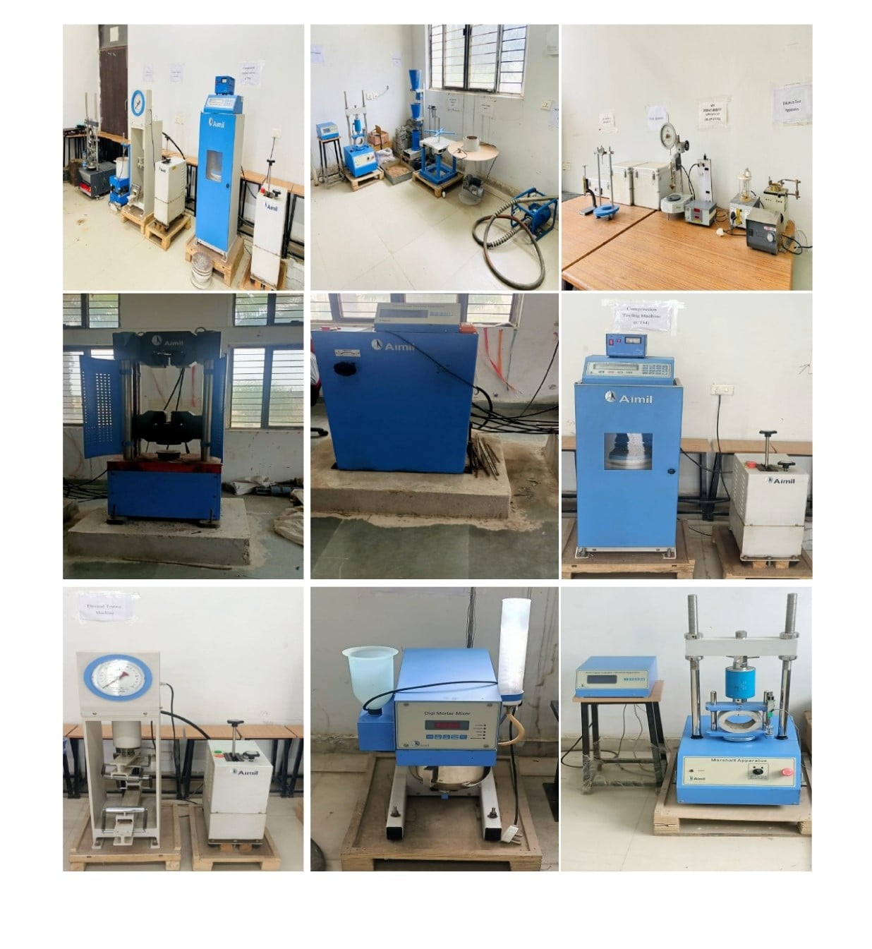 Concrete Lab - Rajkiya Engineering College, Kannauj